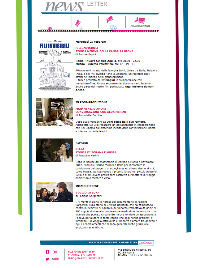 Newsletter FEBBRAIO 2013