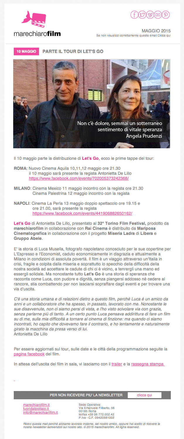 newsletter maggio 2015